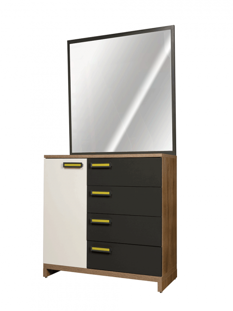 CITY-EM DRESSER WITH MIRROR