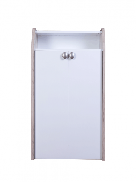 EMS-06-LT BIGE/WHITE Shoe rack