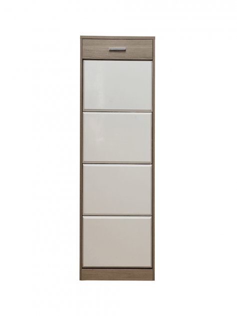 EMS-D304-RIEN/WHITE Shoe rack