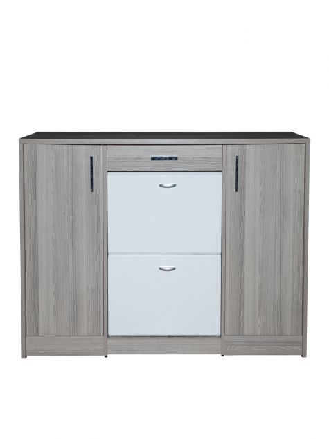 EMS-H402-RIEN/WHITE Shoe rack