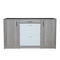 beige white, modern shoe rack, hub furniture